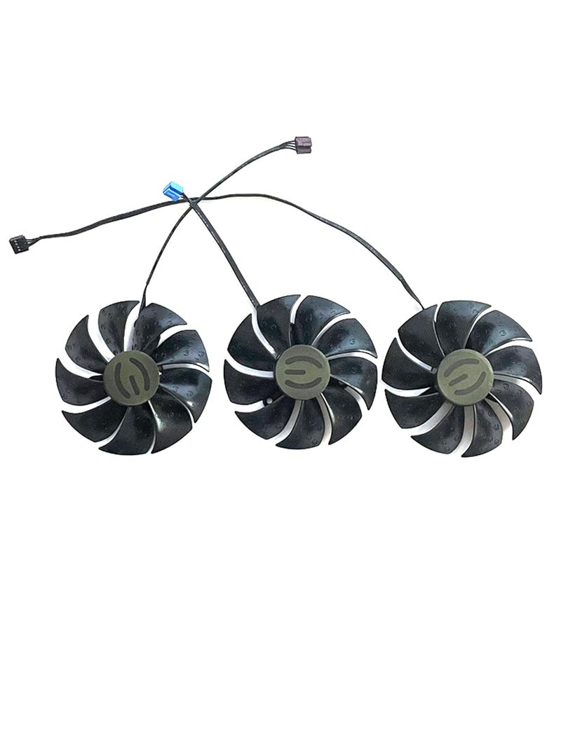 LTANDBR 87mm T129215SU PLA09215S12H 12V 0.55A 4Pin Graphics Card Fan for EVGA RTX 3070 3080 3090 XC3 Black Gaming Graphics Card Fan, BR002 - Image 4